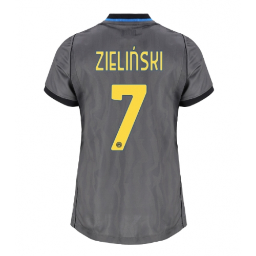 Billige Fotballdrakt Inter Milan Piotr Zielinski #7 Replika Tredjedrakt Dame 2026-27 Kortermet Billige Fotballdrakt Inter Milan Piotr Zielinski #7 Replika Tredjedrakt Dame 2026-27 Kortermet